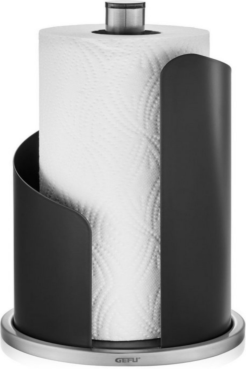 GEFU Küchenrollenhalter CURVE, Stahlblech_Edelstahl_副本