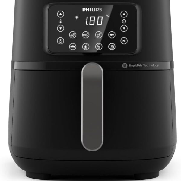 Philips Airfryer 5000 Serie XXL, 7,2L (1,4Kg), 16-in-1 Airfryer, Wifi Verbunden, 90% Weniger Fett Mit Rapid Air Technologie, Rezepte-App (HD9285/90)