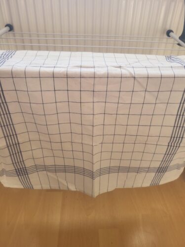 ZOLLNER 5er Set Geschirrtücher Baumwolle in 50x70 cm - super saugstarke und langlebige Küchentücher - waschbar bis 95°C – in grau weiß kariert - Gastronomiequalität - Oeko Tex® Zertifiziert photo review